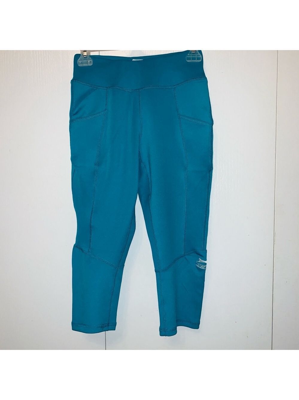 Medium Women's Slazenger Teal Capri Leggings